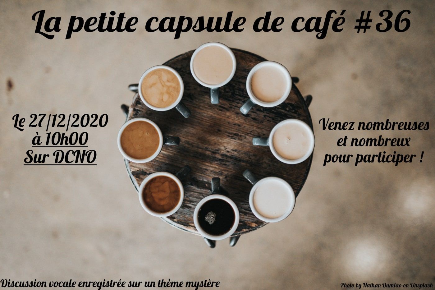 La petite capsule de café #36 : Jouer avec des inconnus